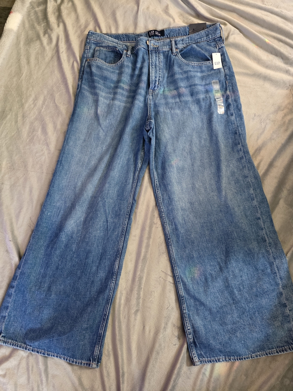 Womens High Rise Wide Leg